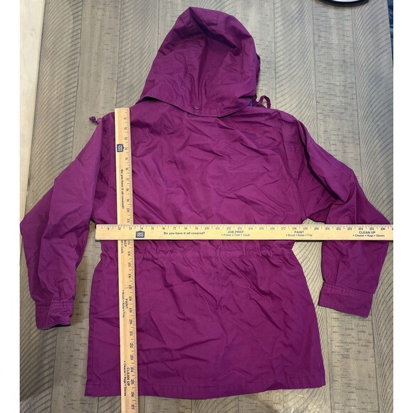 Vintage Pacific Trail Coat size small Purple Hooded Jacket Coat Lined Outerwear - Picture 4 of 5